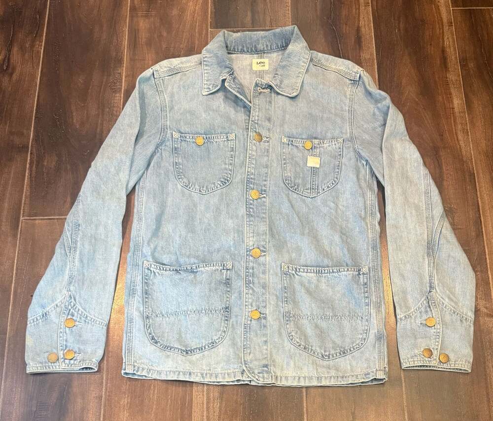 Lee x H&M Light Wash Denim Chore Utility Jacket